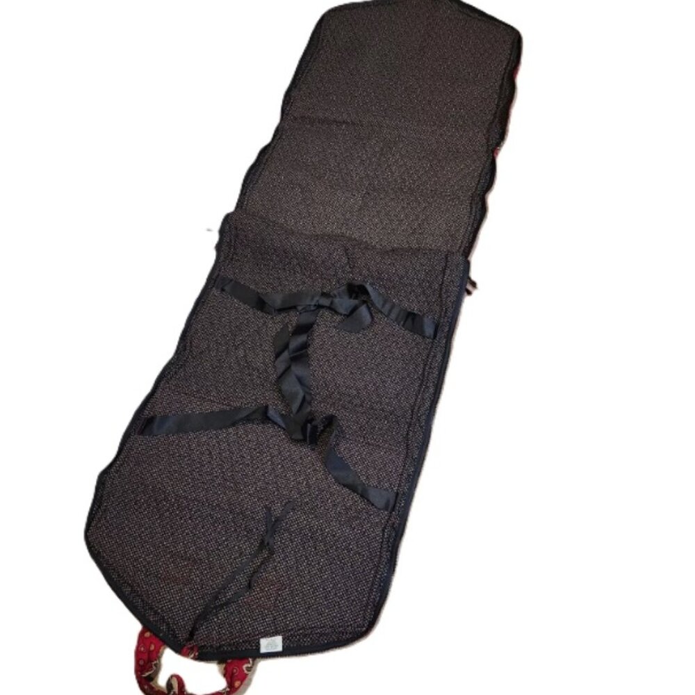 Vera Bradley RED COIN Garment Bag Full Size Retired 1999 - Picture 7 of 8